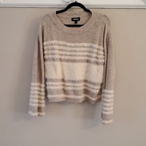Express striped sweater